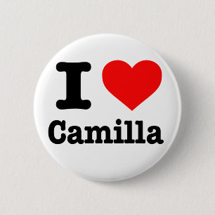 Schaltfläche "I Liebe Camilla" Button