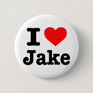 Schaltfläche "I Liebe Jake" Button