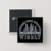 Schaltfläche "Ihre Waffe auswählen" Button (Vorne & Hinten)