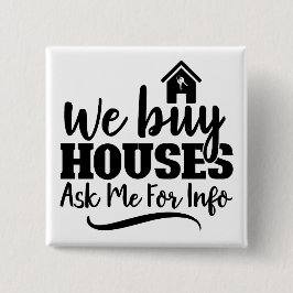Schaltfläche Immobilien, die wir kaufen Immobilien Button
