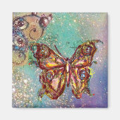 SCHALTFLÄCHE IN GOLDEN GLITZERN MAGNET (Vorne)