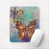 SCHALTFLÄCHE IN GOLDEN GLITZERN MOUSEPAD (Mit Mouse)