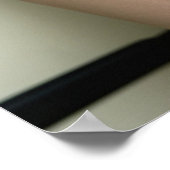 SCHALTFLÄCHE IN HAND INK ART POSTER (Ecke)