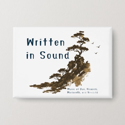 Schaltfläche 'In Sound geschrieben' Button (Vorderseite)