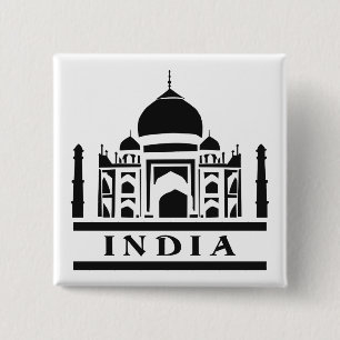 Schaltfläche INDIA für benutzerdefinierte Farbe Button