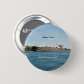 Schaltfläche "Indiana Harbor" Button (Vorne & Hinten)