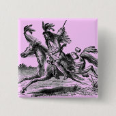 Schaltfläche "Indisches Pferd" Button (Vorderseite)