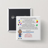 Schaltfläche "Info-Platz für Kinder hinzufügen" Button (Vorne & Hinten)