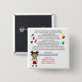 Schaltfläche "Info-Platz für Kinder hinzufügen" Button (Vorne & Hinten)