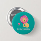 Schaltfläche Inspiriert werden Button (Vorne & Hinten)