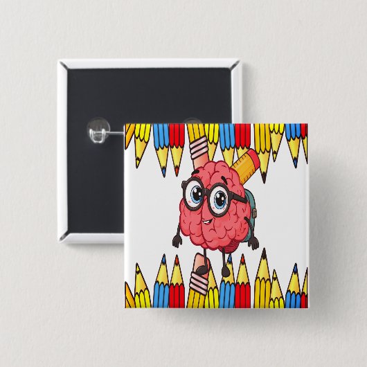 Schaltfläche "Intelligentes Gehirn" - Button zurüc (Vorne & Hinten)