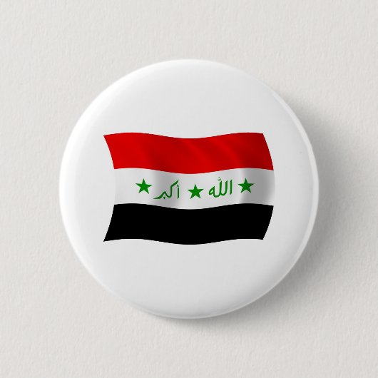 Schaltfläche "Irak-Flagge" Button (Vorderseite)