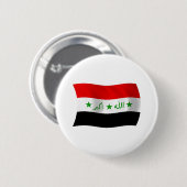 Schaltfläche "Irak-Flagge" Button (Vorne & Hinten)