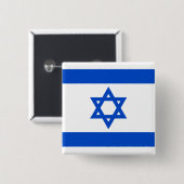Schaltfläche "Israel" Button (Vorne & Hinten)