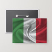 Schaltfläche "Italien" Button (Vorderseite/Rückseite)