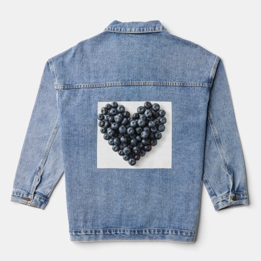 Schaltfläche Jeansjacke (Rückseite)