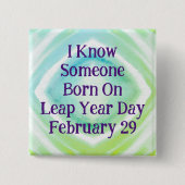 Schaltfläche "Jemand kennen" Button (Vorderseite)