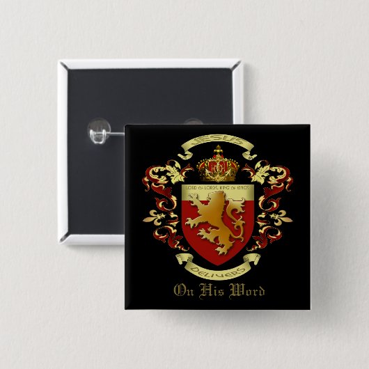 Schaltfläche "Jesus Delivery" Button (Vorne & Hinten)