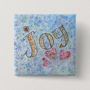 Schaltfläche "Joy" des Inspirationsworts Button