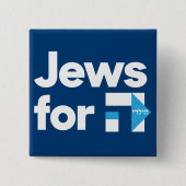 Schaltfläche Juden für Hillary Button (Vorderseite)
