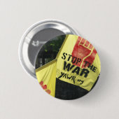 Schaltfläche Jugend gegen Krieg und Rassismus Button (Vorne & Hinten)