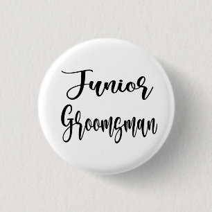 Schaltfläche Junior Trauzeuge Button