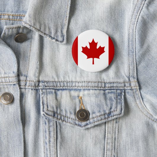 Schaltfläche "Kanada" rot Button (Beispiel)