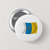 Schaltfläche "Kanarische Inseln" Button (Vorne & Hinten)
