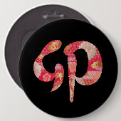 Schaltfläche Kanji, Neujahr, 2023 Button (Vorne & Hinten)