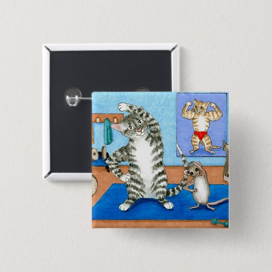 Schaltfläche Katze 458 Button (Vorne & Hinten)