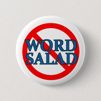 Schaltfläche "Kein Word-Salat" Button