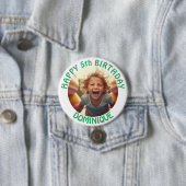 Schaltfläche Kindergeburtstag Foto mit Name und Al Button (Beispiel)