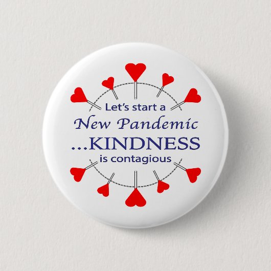 Schaltfläche Kindness fördern Button (Vorderseite)