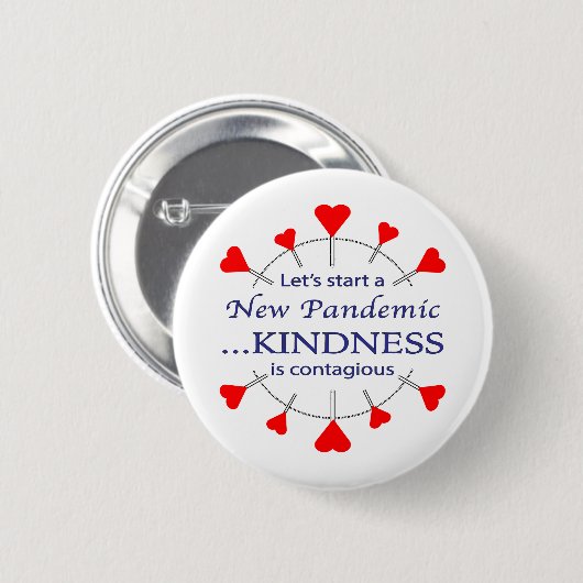 Schaltfläche Kindness fördern Button (Vorne & Hinten)