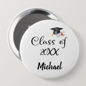Schaltfläche "Klasse Ihres Abschlusses Jahr Person Button (Vorne & Hinten)