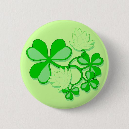 Schaltfläche Kleeblätter Button (Vorderseite)