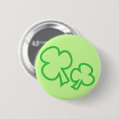 Schaltfläche Kleeblätter Button (Vorne & Hinten)