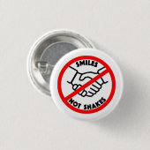 Schaltfläche "KLEINE NICHT SCHÜTTELN" Button (Vorne & Hinten)