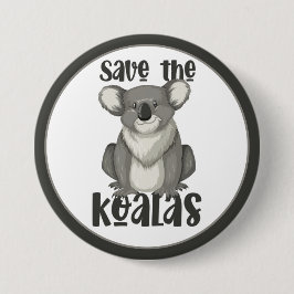 Schaltfläche Koalas gerettet Button