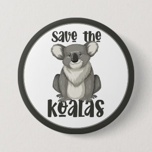 Schaltfläche Koalas gerettet Button