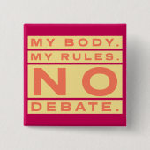 Schaltfläche "Körper" Button (Vorderseite)