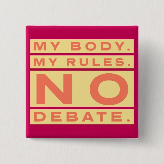 Schaltfläche "Körper" Button (Vorderseite)