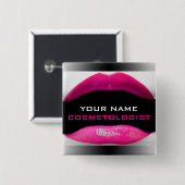 Schaltfläche Kosmetischer Name Abzeichen Button (Vorne & Hinten)