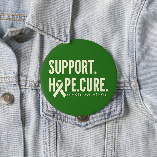 Schaltfläche "Krebsbewusstsein" Button (Beispiel)