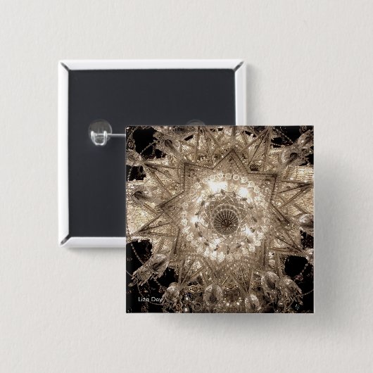 Schaltfläche "Kristall" Button (Vorne & Hinten)