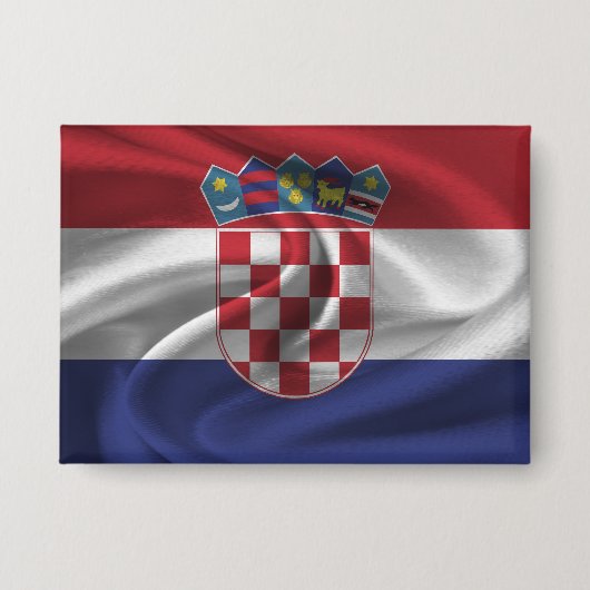 Schaltfläche "Kroatien" Button (Vorderseite)