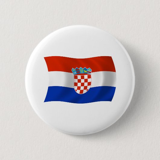 Schaltfläche "Kroatien" Button (Vorderseite)