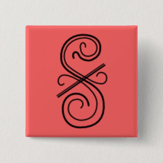 Schaltfläche "Kurve Linie" Button (Vorderseite)