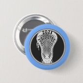 Schaltfläche "Lacrosse Team Player Keepake" Button (Vorne & Hinten)
