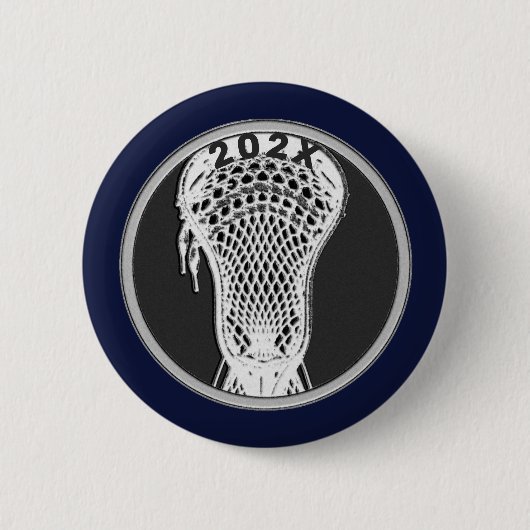 Schaltfläche "Lacrosse Team Player Keepake" Button (Vorderseite)